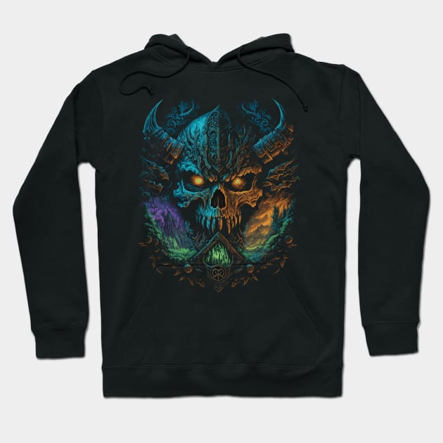 Skull Knight Hoodie by DesignedbyWizards